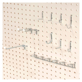 Global Industrial® Pegboard Hooks, 30-Piece Assorted Hooks, Steel (GBE606968)