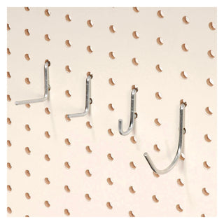 Global Industrial® Pegboard Hooks, 30-Piece Assorted Hooks, Steel (GBE606968)