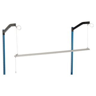 Global Industrial® Workbench LED Light Kit, Aluminum, 72" (GBE319405)