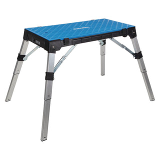 Global Industrial® 4-in-1 Portable Workbench with Power Strip, 300 to 500 lbs, 38.56 to 53 x 19.86 to 32.28 x 3.56 to 30.5 (GBE493680)