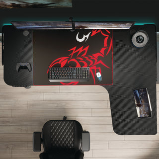 Eureka Ergonomic® L-Shaped Standing Desk, Right Desk, 60" x 43.69" x 29.88" to 48.38", Black (EKA01875)