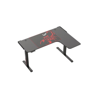 Eureka Ergonomic® L-Shaped Standing Desk, Right Desk, 60" x 43.69" x 29.88" to 48.38", Black (EKA01875)