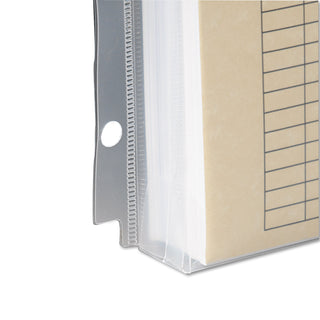 Smead™ Poly Ring Binder Pockets, 9 x 11.5, Clear, 3/Pack (SMD89500)