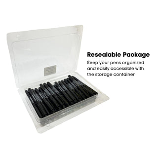 Dri-Mark® Counterfeit Bill Detector Marker Pen, 3 x 7.25 x 0.6, Black, 50/Pack (DRICFD50PK)