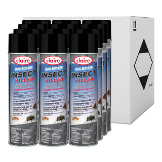 Claire® Bug Buster Insect Killer, 15 oz Aerosol Spray, 12/Carton (CGC271)