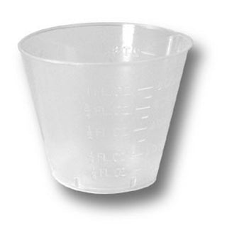 Economy Medicine Cup 1 oz. Clear Plastic Disposable NonSterile (901794_SL)