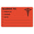 Tabbies® Allergy Warning Labels, ALLERGIC TO: PENICILLN, CODEINE, SULFA, 2.5 x 4, Fluorescent Red, 100/Roll (TAB00488)