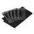 Tablemate® Table Set Rectangular Table Covers, Heavyweight Plastic, 54 x 108, Black, 6/Pack (TBL549BK)