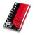 Tablemate® Table Set Rectangular Table Cover, Heavyweight Plastic, 54 x 108, Red, 6/Pack (TBL549RD)