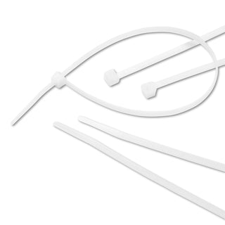 Tatco Nylon Cable Ties, 11 x 0.19, 50 lb, Natural, 500/Pack (TCO22300)