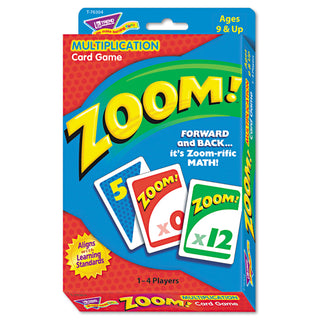 TREND® Zoom Math Card Game, Ages 9 and Up (TEPT76304)