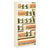 Tennsco Snap-Together Steel Six-Shelf Closed Starter Set, 36w x 12d x 76h, Sand (TNN1276PCSD)