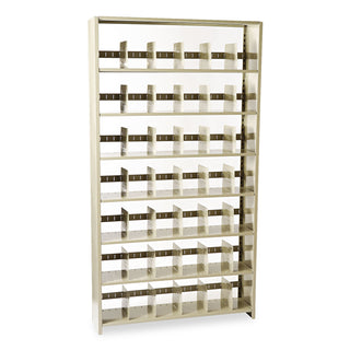 Tennsco Snap-Together Steel Seven-Shelf Closed Starter Set, 48w x 12d x 88h, Sand (TNN128848PCSD)