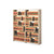 Tennsco Snap-Together Steel Seven-Shelf Closed Starter Set, 48w x 12d x 88h, Sand (TNN128848PCSD)