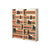 Tennsco Snap-Together Steel Seven-Shelf Closed Starter Set, 36w x 12d x 88h, Sand (TNN101995)
