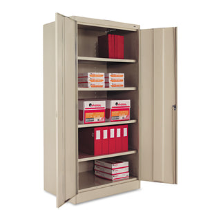 Tennsco 72" High Standard Cabinet, 36w x 24d x 72h, Putty (TNN1480PY)