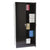 Tennsco Locking Storage Cabinet, 78"-High, 36" x 18", Black (TNN1870BK)