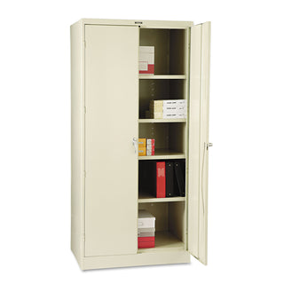 Tennsco 78" High Deluxe Cabinet, 36w x 24d x 78h, Putty (TNN110379)