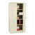 Tennsco 78" High Deluxe Cabinet, 36w x 24d x 78h, Putty (TNN110379)