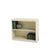 Tennsco Metal Bookcase, Two-Shelf, 34-1/2w x 13-1/2d x 28h, Putty (TNNB30PY)