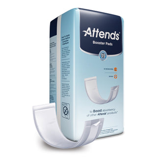 Attends® Booster Pad 3-1/2 X 11 Inch Light Absorbency Polymer Core One Size Fits Most (496076_BG)