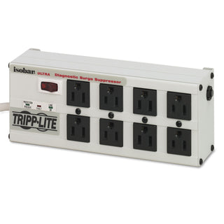 Tripp Lite ISOBAR8ULTRA Isobar Surge Suppressor, 8 Outlets, 12 ft Cord, 3840 Joules (880168)