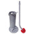 Unger® Ergo Toilet Bowl Brush Complete: Wand, Brush Holder & 2 Heads (UNGBBWHR)
