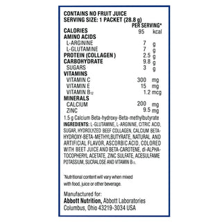 Juven® Oral Supplement Fruit Punch Flavor Powder 1.01 oz. Individual Packet (1082120_CS)