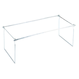 Universal® Screw-Together Hanging Folder Frame, Letter Size, 23" to 26.77" Long, Silver (UNV17000)