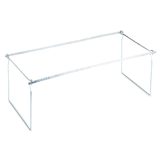 Universal® Screw-Together Hanging Folder Frame, Letter Size, 23" to 26.77" Long, Silver (UNV17000)