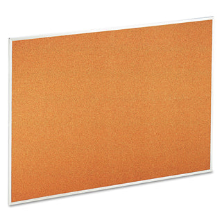 Universal® Cork Bulletin Board, 48 x 36, Natural Surface, Aluminum Frame (UNV43614)