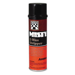 Misty® X-Wax Floor Stripper, 18oz Aerosol, 12/Carton (AMR1033962)