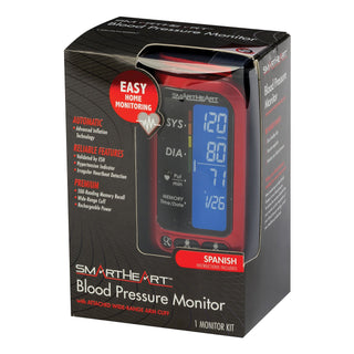 Smartheart Home Automatic Digital Blood Pressure Monitor Adult Cuff Nylon Cuff 22 to 42 cm Desk Model (1226102_EA)