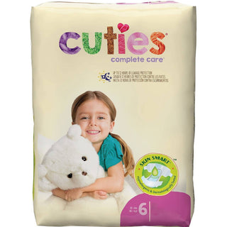 Cuties® Complete Care Unisex Baby Diaper Size 6 Disposable Heavy Absorbency (1206484_PK)