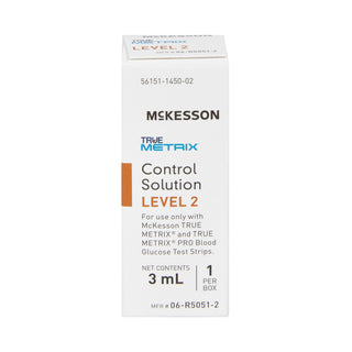 McKesson TRUE METRIX® Blood Glucose Control Solution 3 mL Level 2 (960301_BX)