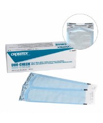 Duo-Check® Sterilization Pouch Ethylene Oxide (EO) Gas / Steam 3-1/2 X 5-1/4 Inch Self Seal Paper (993105_CS)