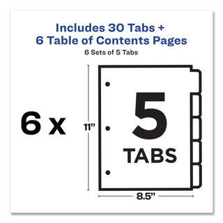 avery-customizable-table-of-contents-ready-index-black-and-white-dividers-ave24401350.jpg
