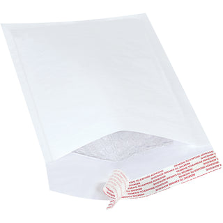5 x 10" White #00 Self-Seal Bubble Mailers, Case Of 250 (B852WSS)