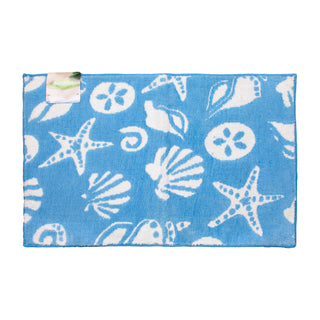 Arkwright Home Coastal Bath Rug 21x34 Blue (PNP-COASTAL-21X34-BL)