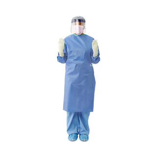 Medline Sterile Nonreinforced Eclipse Surgical Gown, Size 3XL, 1 EA (DYNJP2004H)