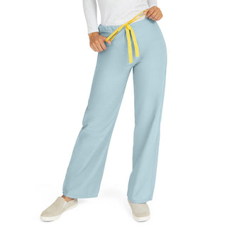 Medline AngelStat Unisex Reversible Scrub Pants with Drawstring Waist, Misty, Size L, Color Code, 1 EA (M600NTZL-CM)