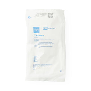 Medline IV Start Kit with ChloraPrep Applicator, Blue 3/4" x 18" Tourniquet, 100/CS (DYND74284)