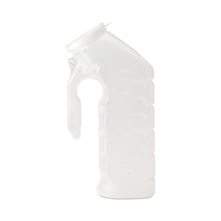 Medline Supreme Male Urinal with Lid, 1 EA (DYND80235SH)