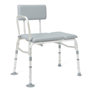 Medline Padded Transfer Bench, 400 lb. Weight Capacity, 1 EA (G3-100KBPX1)