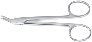 Medline Universal Wire Cutting Scissors, Angled, Serrated, 4.75" (12.1 cm), 1 EA (MDS0883112)