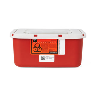 Kendall Multipurpose Sharps Container, Red, 1 gal., 1 EA (MDS705201H)
