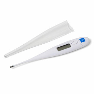 Medline 30-Second Oral Digital Stick Thermometer with Fahrenheit/Celsius, Bulk Packaging, 20/BX (MDS9950BZ)