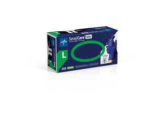 Medline SensiCare Silk Nitrile Exam Gloves with SmartBoX Technology, Size L, 2500/CS (MDSXB7586)