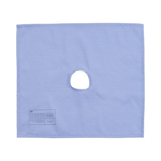 Medline ResiStat Universal Drape with 2.75" Round Fenestration, 19" x 17", 12/DZ (MDT013628)