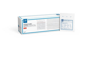 Medline Signature Latex Essential Surgical Gloves, Latex, Powder-Free, Size 6, 50/BX (MSG5960Z)